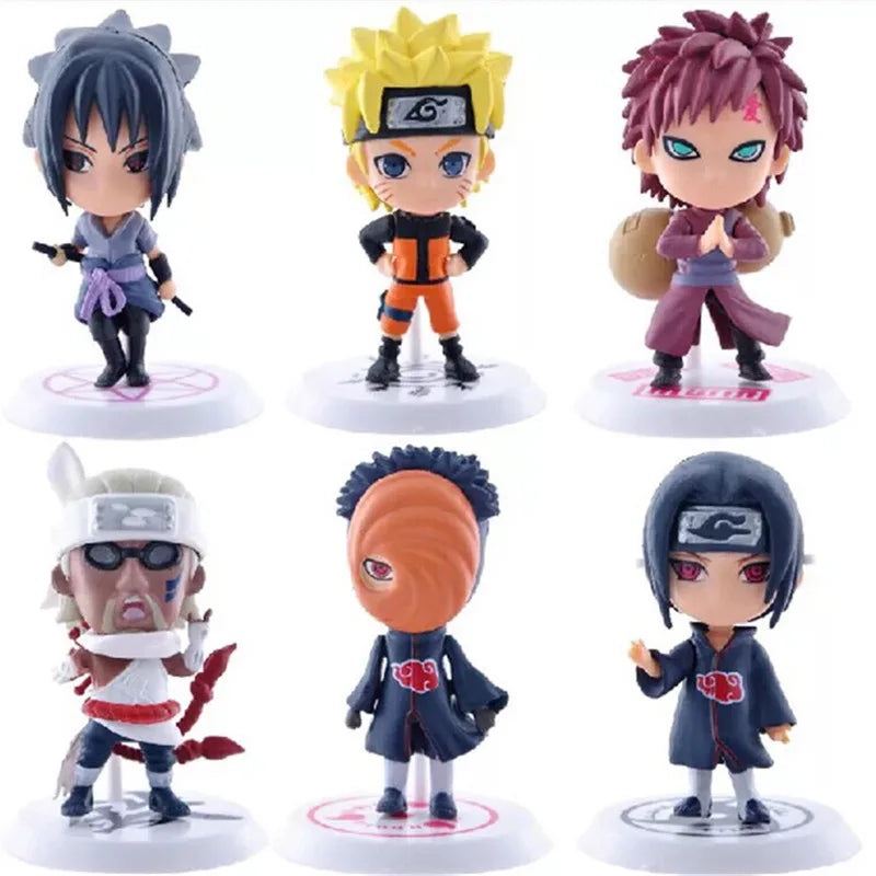 NARUTO Figure 7-8cm 6 Pcs/Lot