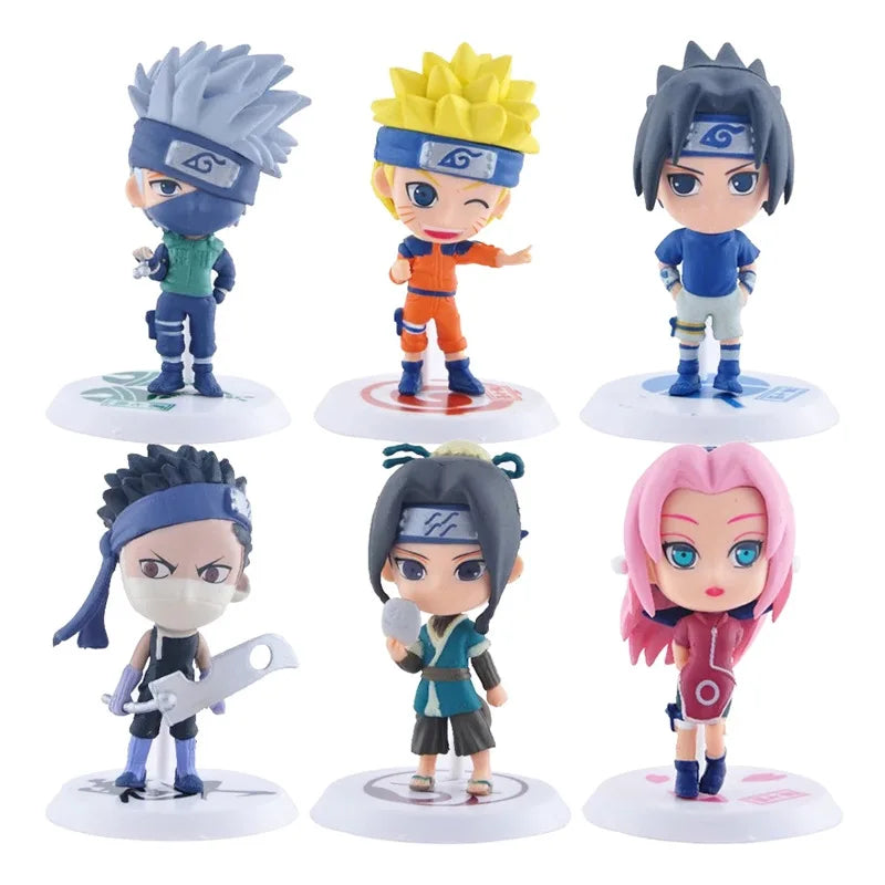 NARUTO Figure 7-8cm 6 Pcs/Lot