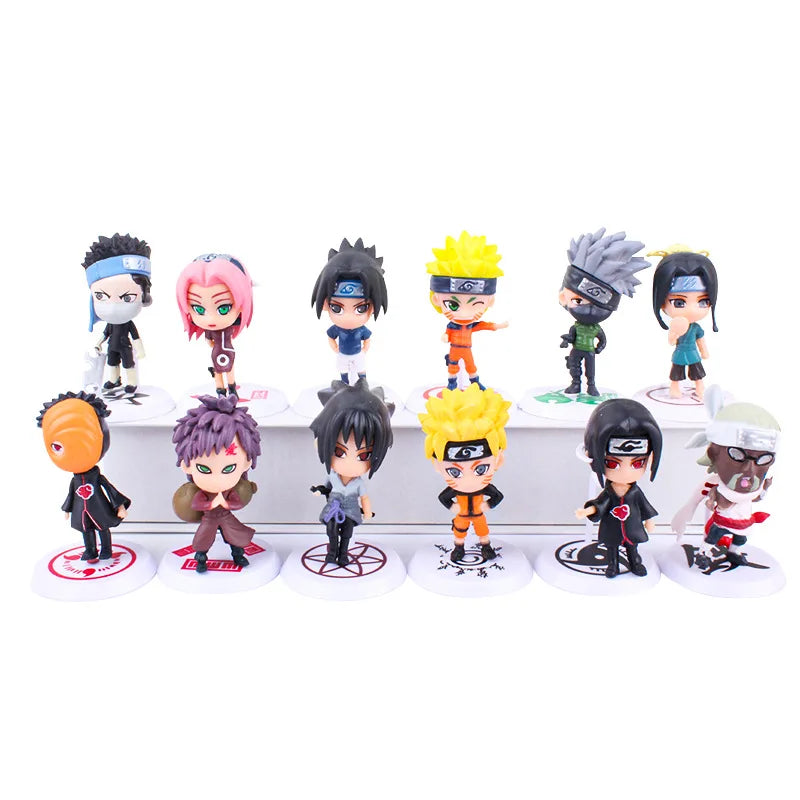 NARUTO Figure 7-8cm 6 Pcs/Lot