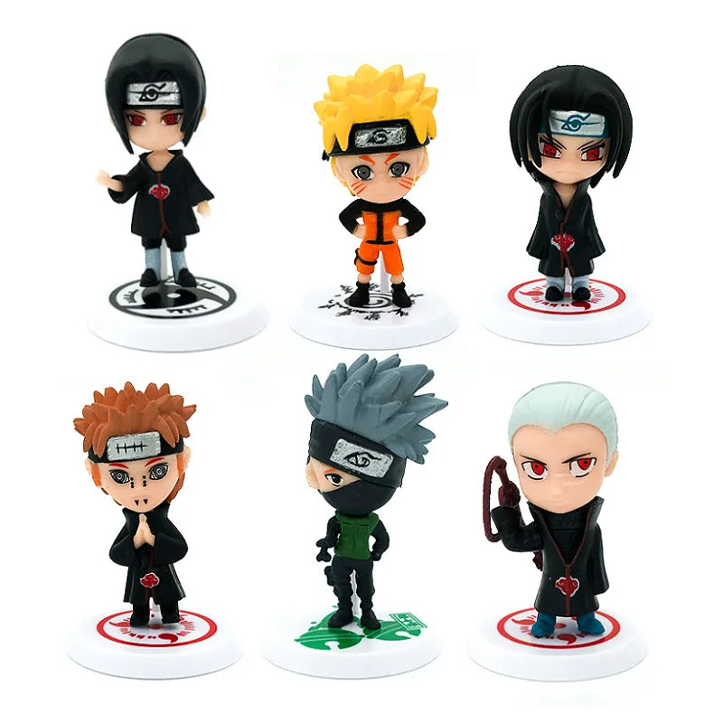 NARUTO Figure 7-8cm 6 Pcs/Lot