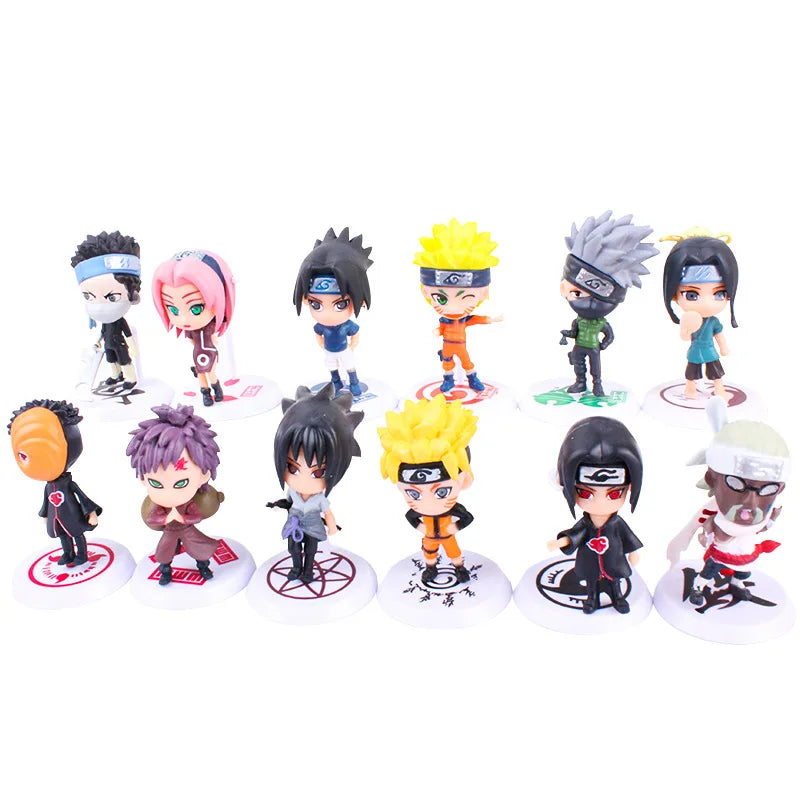 NARUTO Figure 7-8cm 6 Pcs/Lot