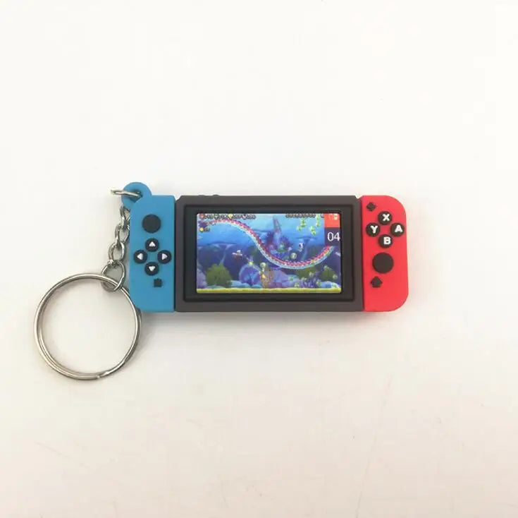 Super Mario Bros Switch Game Console Keychain