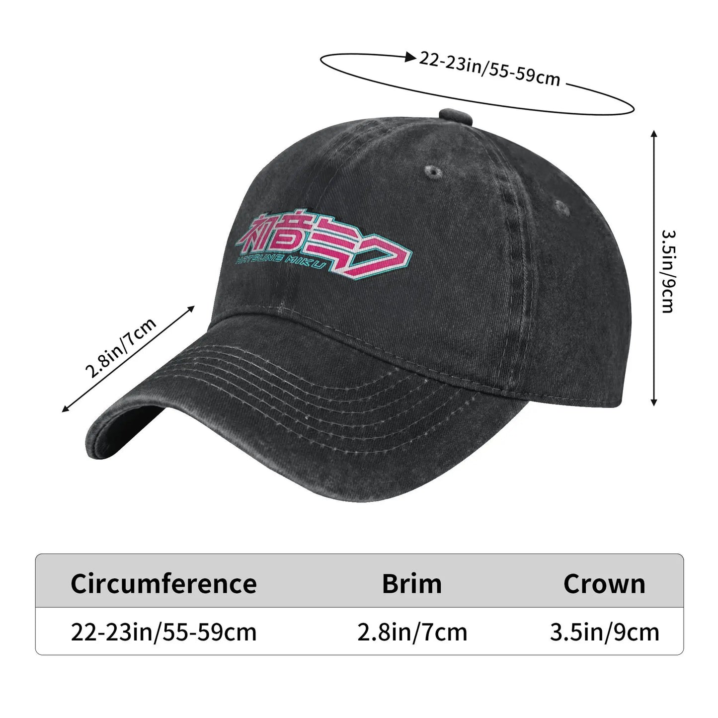 Hatsune miku Baseball cap